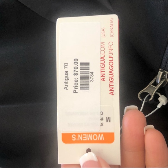 NWT Antigua Ladies Desert Dry Xtra-Lite Zip Jacket - Picture 5 of 8